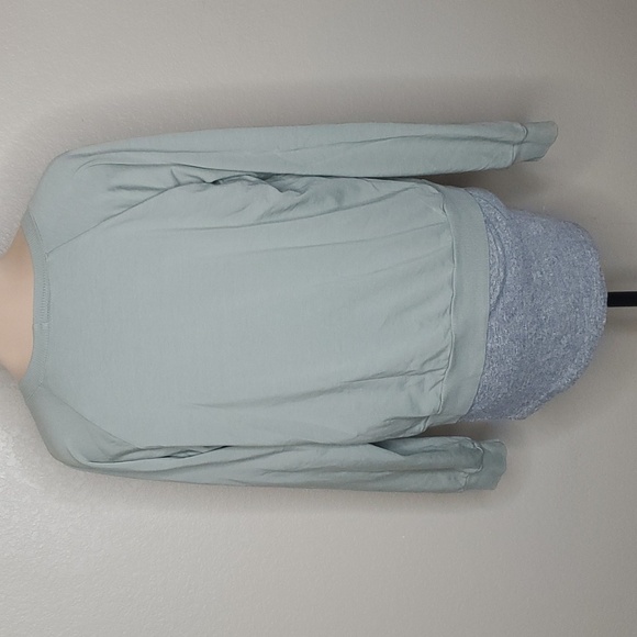 Monrow Distressed Double layer Sweatshirt - Picture 4 of 9